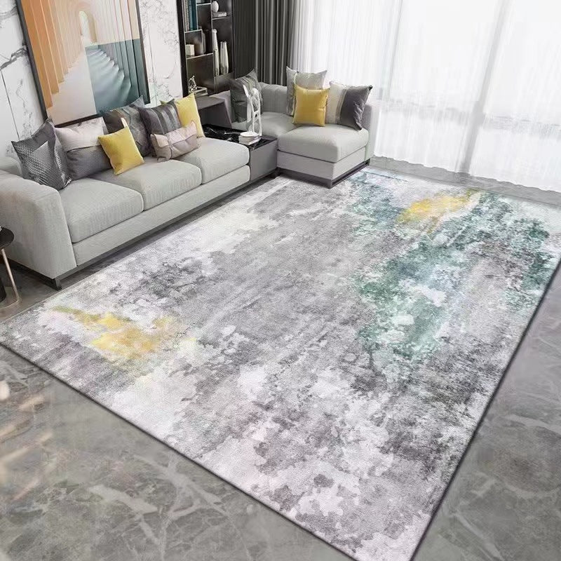 Carpet fully laid in the living room, sofa, coffee table mat, bedroom, and room, with a large area full of bedding edge blankets 581
