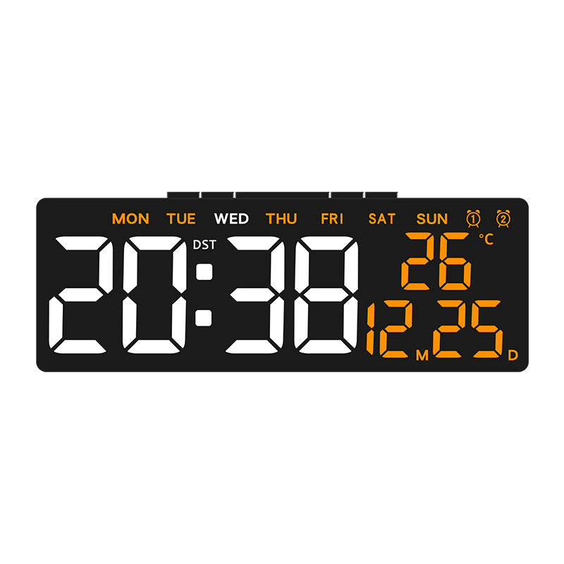 Hot selling LED alarm clock with multifunctional function, simple desktop clock, temperature display 591