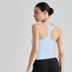 Women's sports bra with padded tank top 52007WX