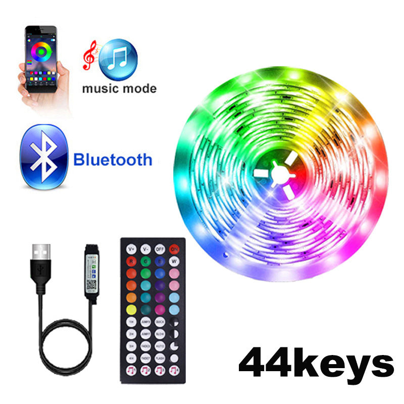 LED light strip kit 5V5050/2835rgb music rhythm 44-key Bluetooth APP control ambient light 535