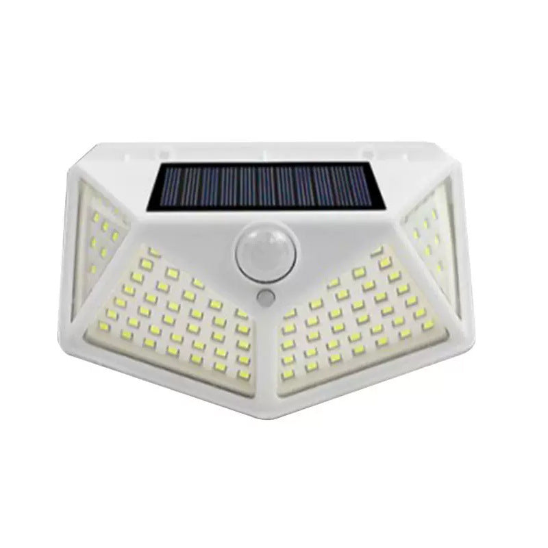 Solar powered human body induction lamp outdoor courtyard street light 042