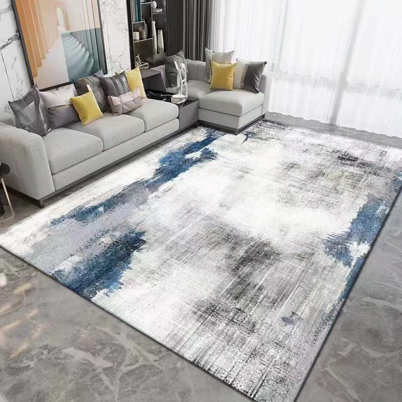 Carpet fully laid in the living room, sofa, coffee table mat, bedroom, and room, with a large area full of bedding edge blankets 581