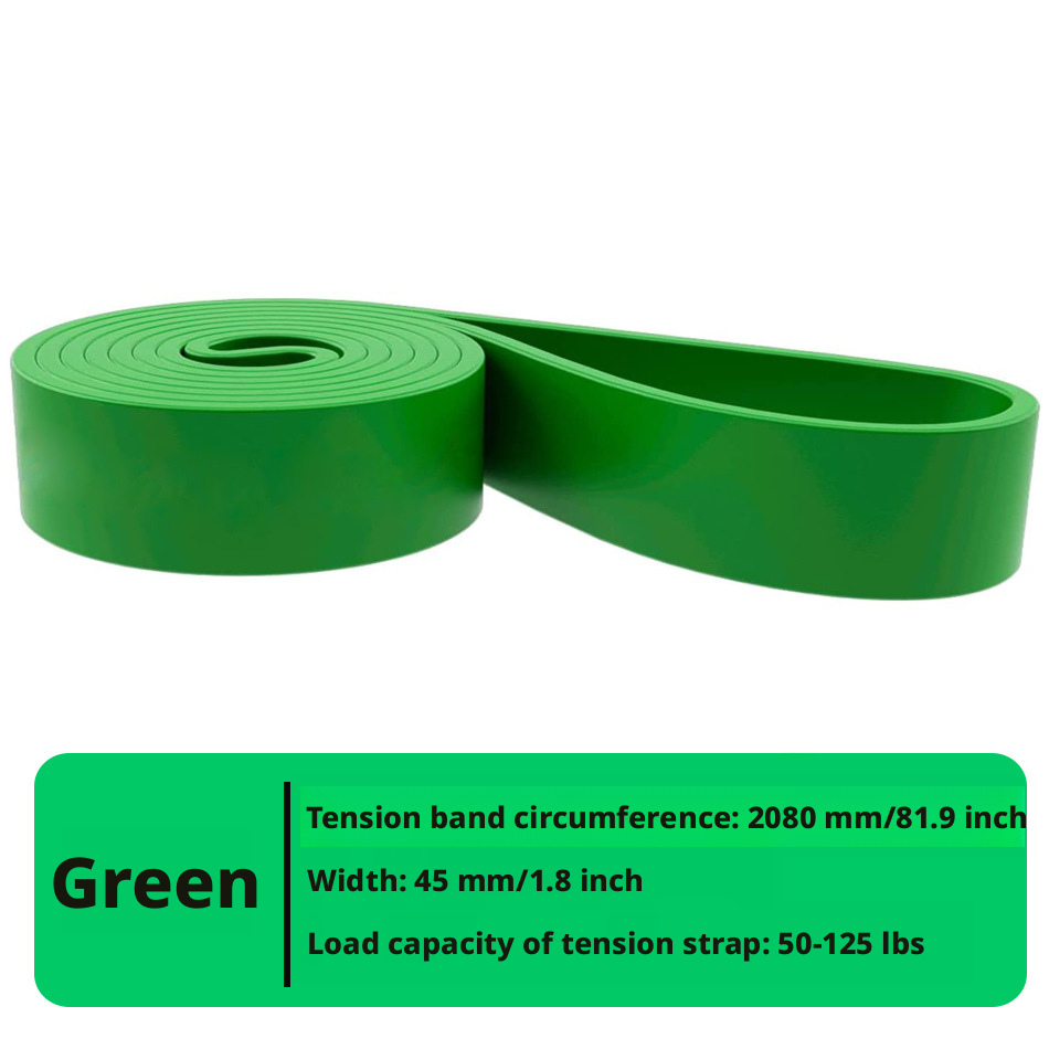 Fitness elastic band, pull-up resistance band, men's and women's yoga stretching auxiliary tension band 419