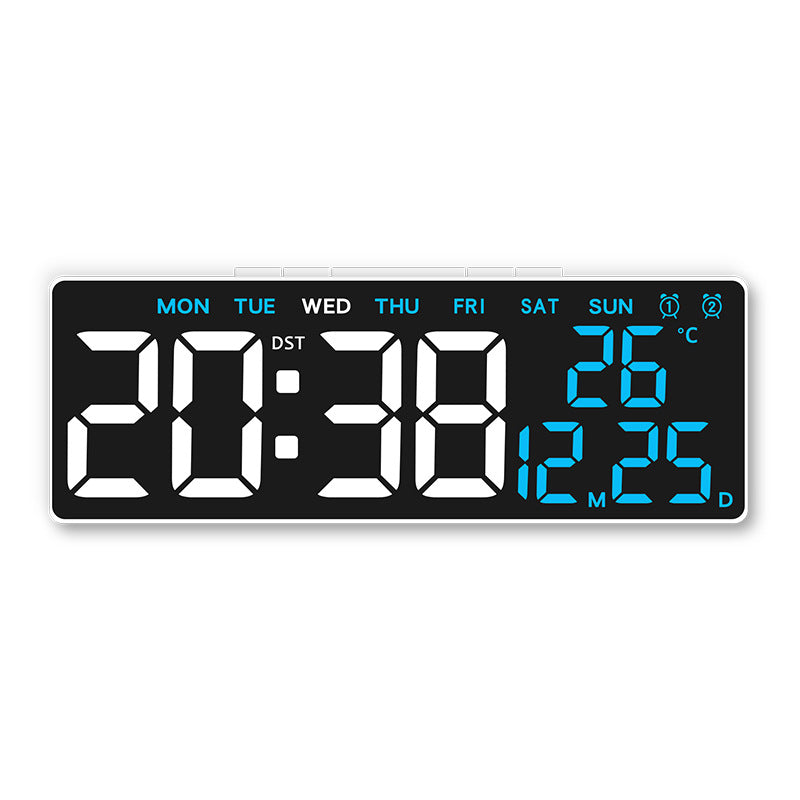 Hot selling LED alarm clock with multifunctional function, simple desktop clock, temperature display 591