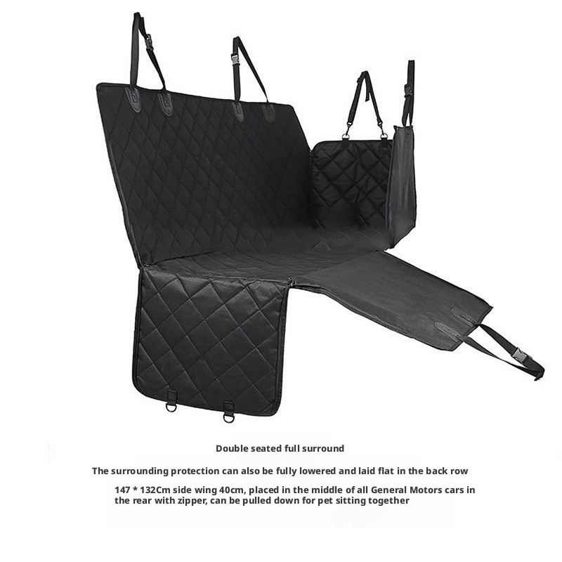 Pet car cushion, rear car seat, dog car pet nest 305