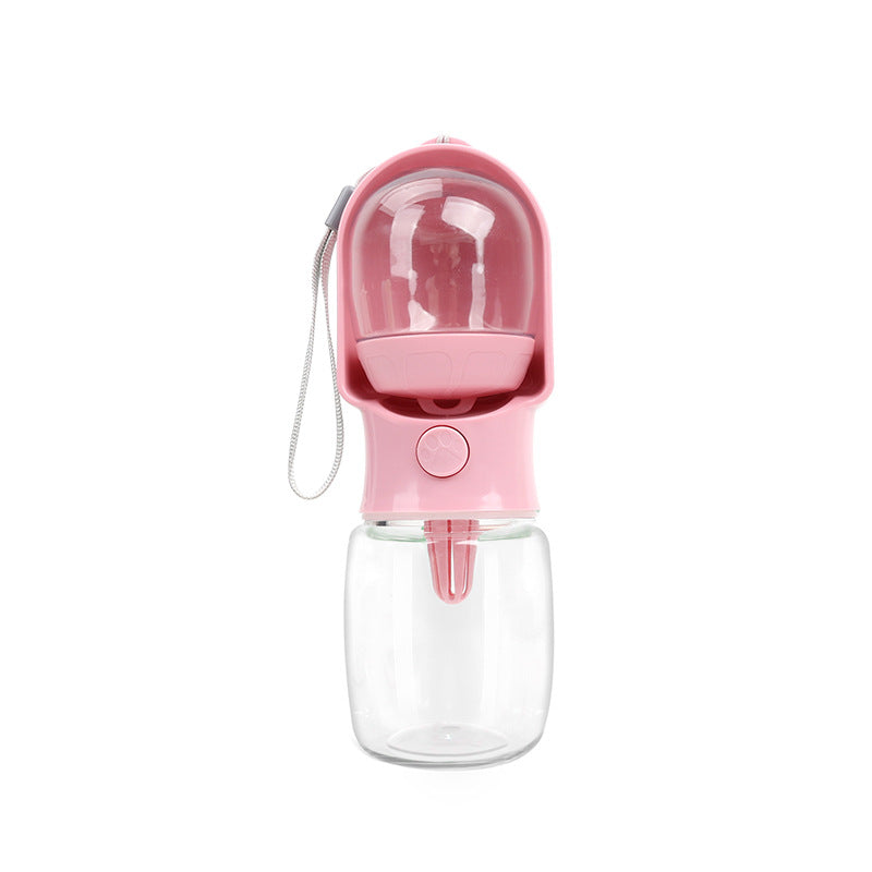 Dog water bottle, outdoor water cup, dog walking water bottle, portable dog companion cup 329