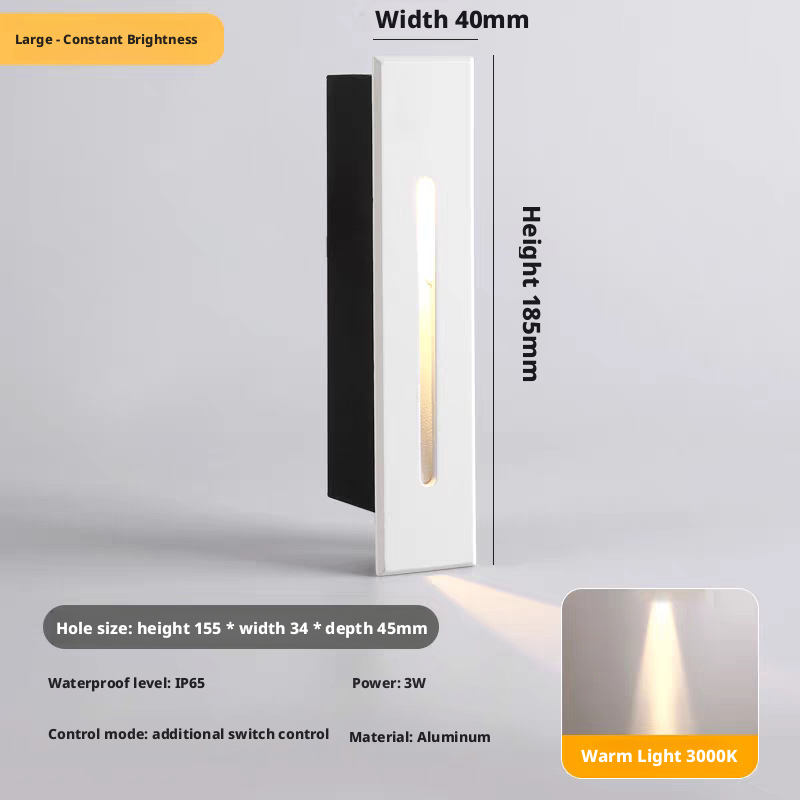 LED human body sensing foot light embedded corner light 152