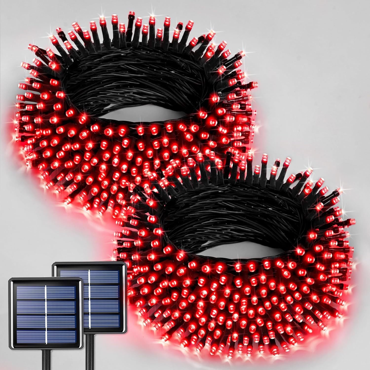Outdoor solar light string, Christmas day, courtyard garden decoration, starry sky 561