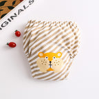 Baby gauze diaper waterproof and washable 076