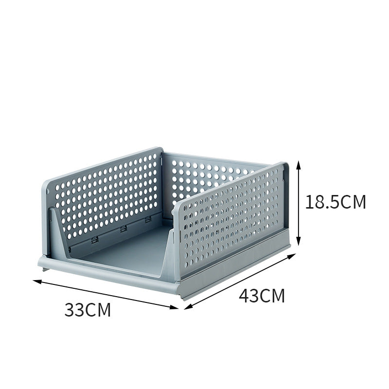 Home folding storage box, drawer type, clothes storage, wardrobe storage box 606