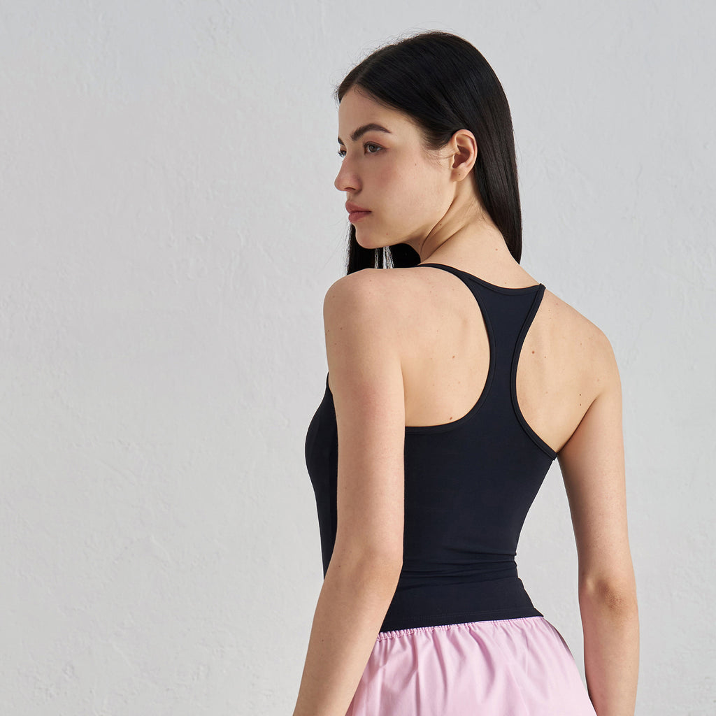 Women's sports bra with padded tank top 52007WX