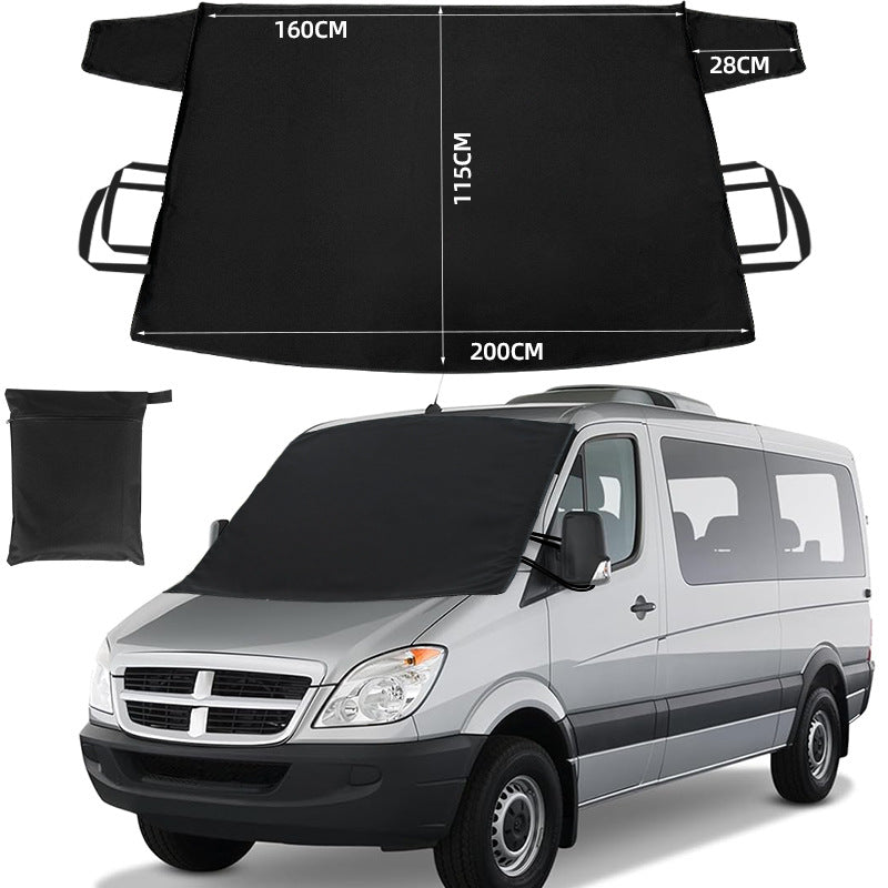 600D Oxford cloth car snow cover, front windshield snow cover, anti freezing and anti frost 360