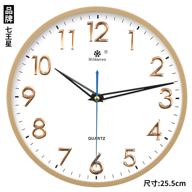 Clock Wall Clock Living Room Grand Creative Clock Wall Watch Simple Home Silent Electronic Quartz Clock Wall Watch 585