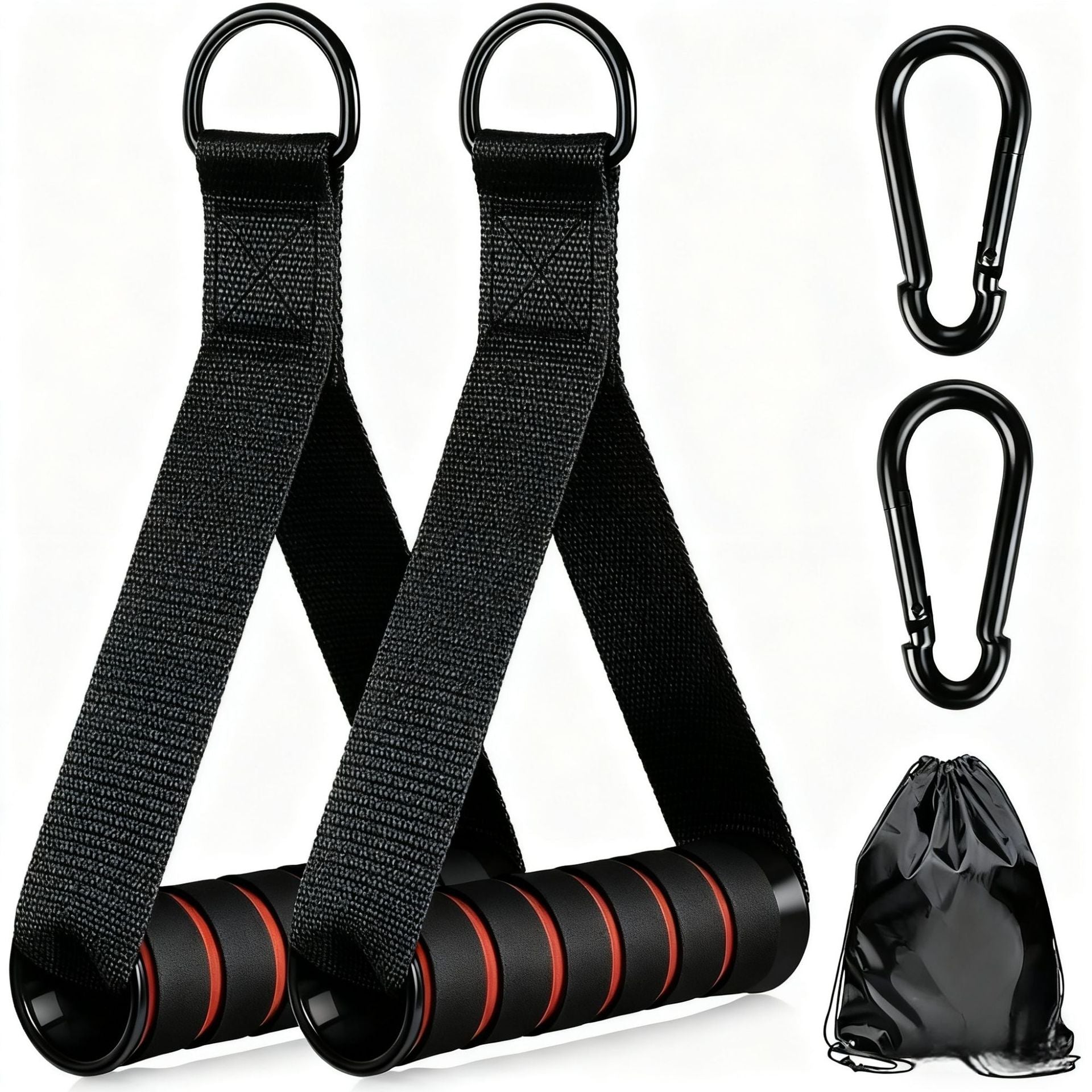 Puller dual color handle handle, tension rope handle, back resistance Puller accessories 417