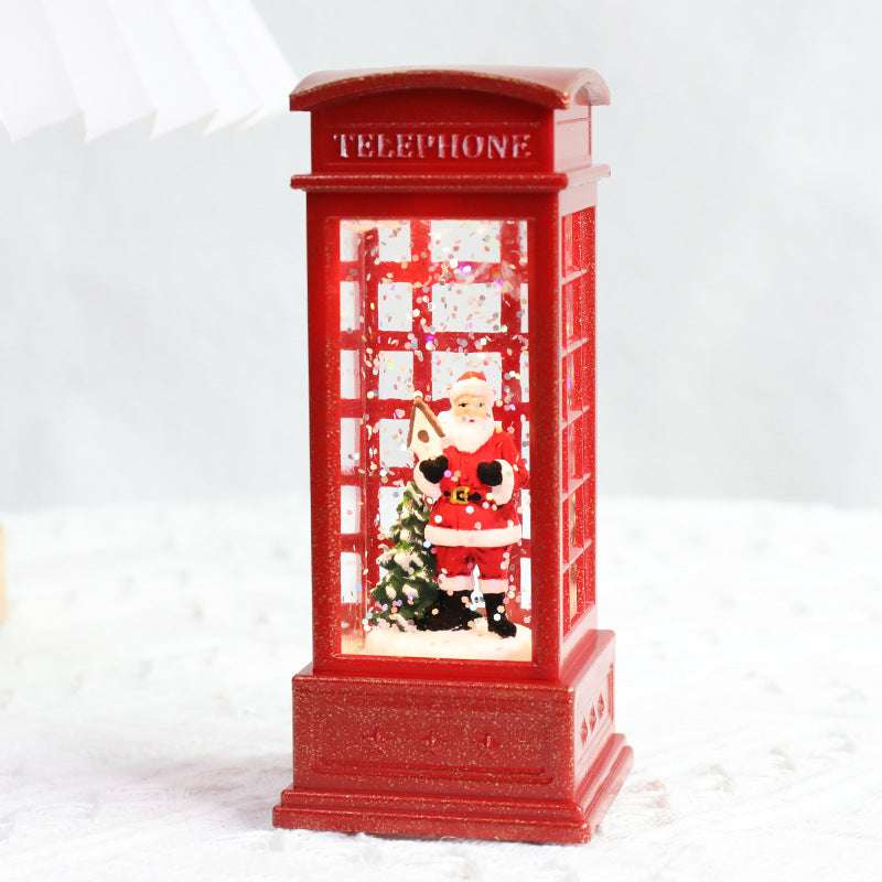 Christmas Wind Light Crystal Light Santa Claus Light 133