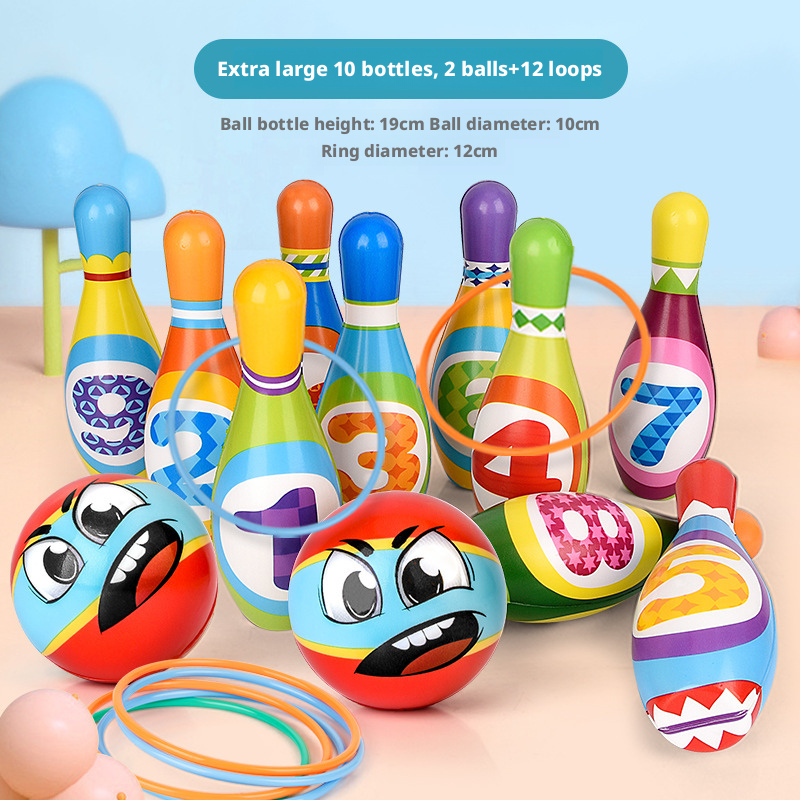 Large children's indoor PU solid bowling ball 232