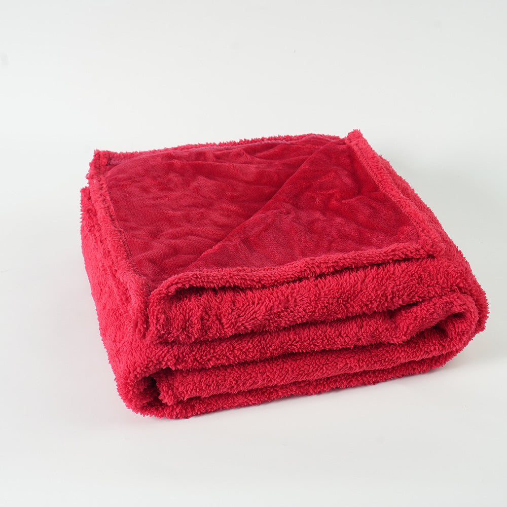 Waterproof and urine resistant pet blanket, cotton flannel, comfortable and thick dog pad mattress 331