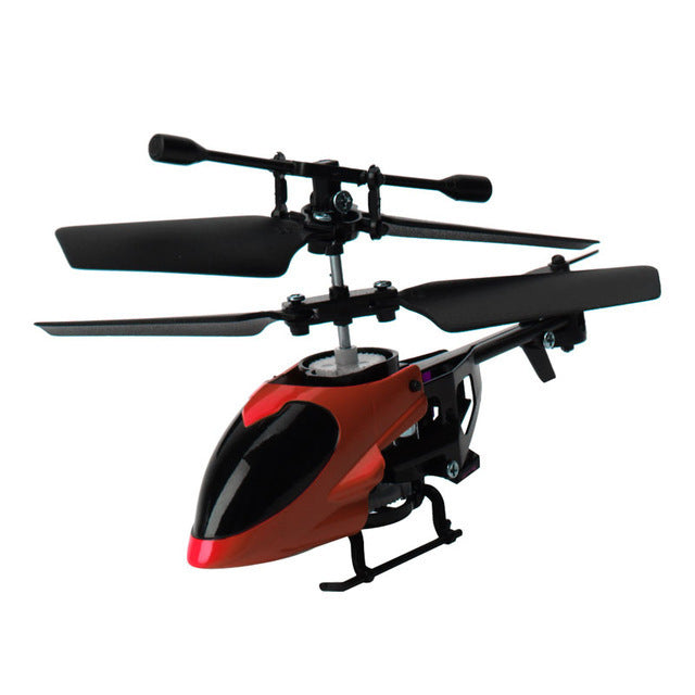 Mini infrared remote control small airplane helicopter model toy 218