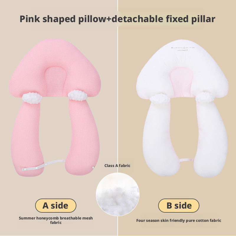 Baby styling pillow artifact soothes the pillow while sleeping, corrects head shape, and corrects head shape 090