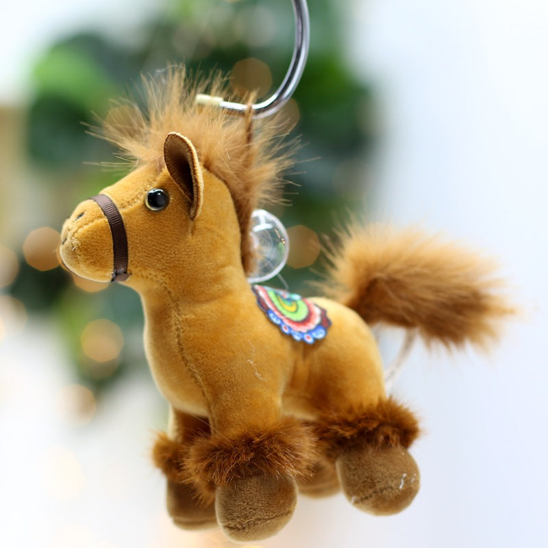 Doll Creative Simulation Pony Plush Toy Pendant Bag Pendant 196