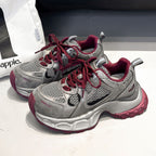 Genuine leather dad shoes with thick soles and internet famous sports and leisure shoes 122