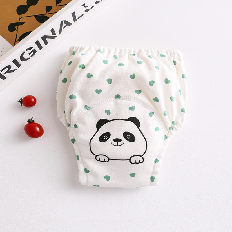 Baby gauze diaper waterproof and washable 076