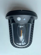 Solar tungsten filament lamp outdoor human body sensing courtyard wall lamp 039