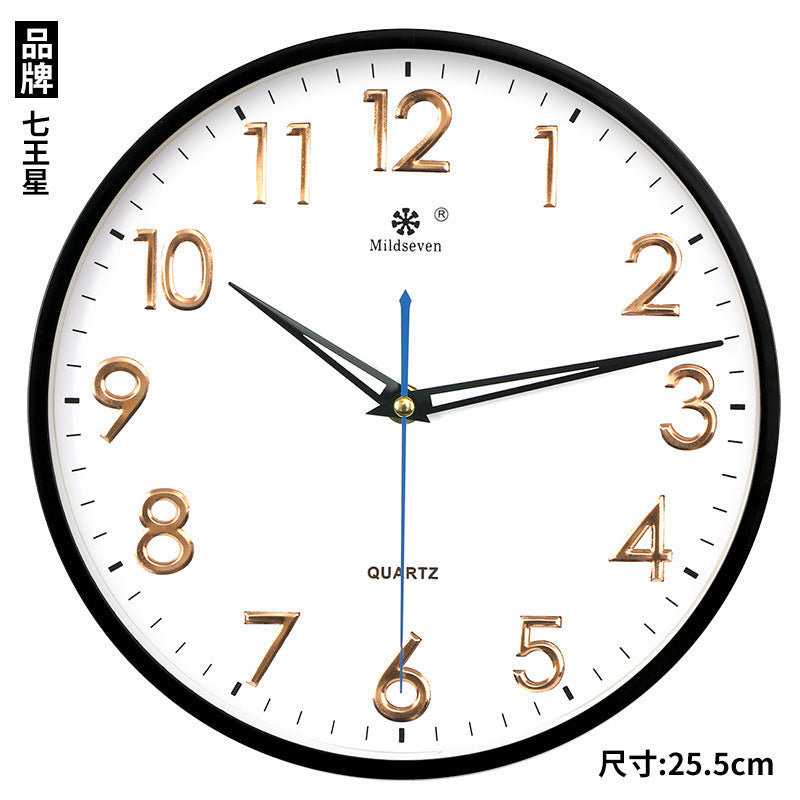 Clock Wall Clock Living Room Grand Creative Clock Wall Watch Simple Home Silent Electronic Quartz Clock Wall Watch 585