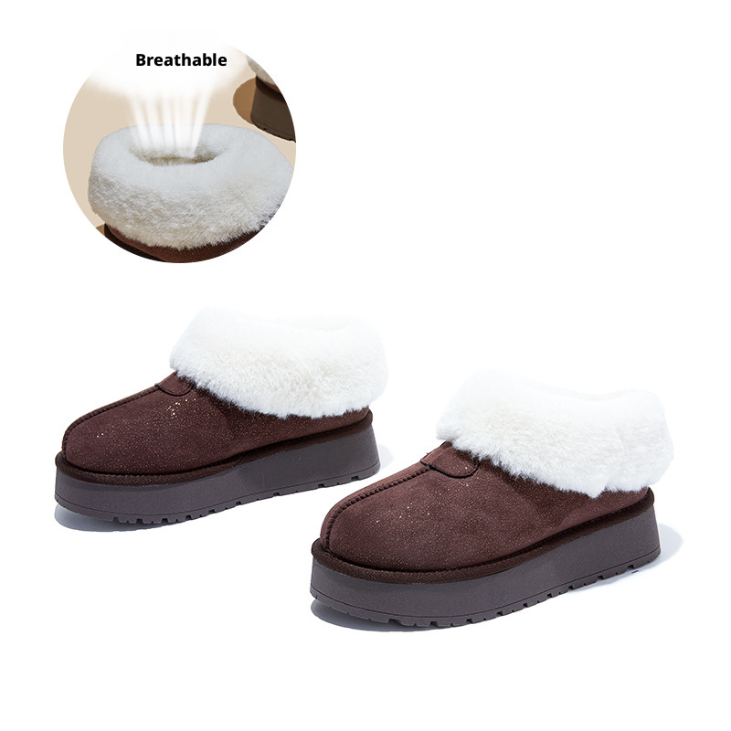 New Thick soled Shining Snow Boots for Women 047