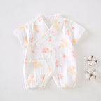 Baby clothes summer thin short sleeved jumpsuit 068
