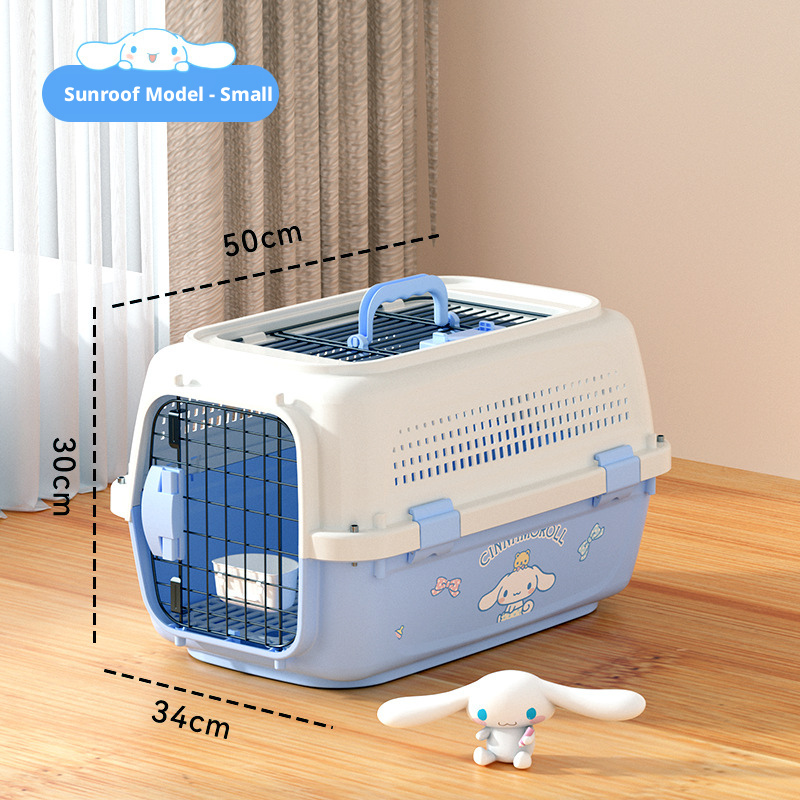 Co branded pet aviation box, cat specific transport box, portable small and medium-sized dog 321