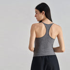 Women's sports bra with padded tank top 52007WX