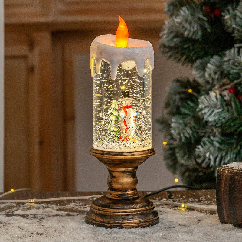 Christmas decorations candle lights Christmas crystal lights 132