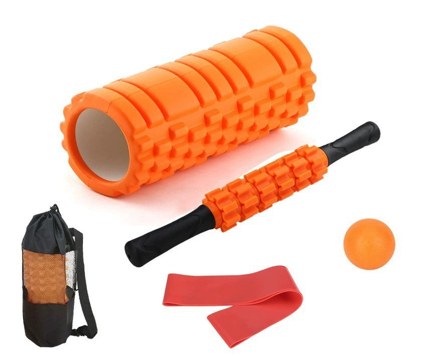 Foam axis mace yoga column set foam roller massager muscle relaxation massage stick 440