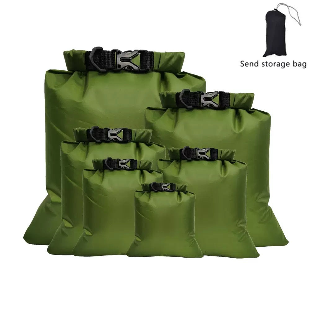 Outdoor Multifunctional Lightweight Waterproof Waterproof Bag Set (6 pieces), Rafting Bag Set (5 pieces), Drying Bag 508