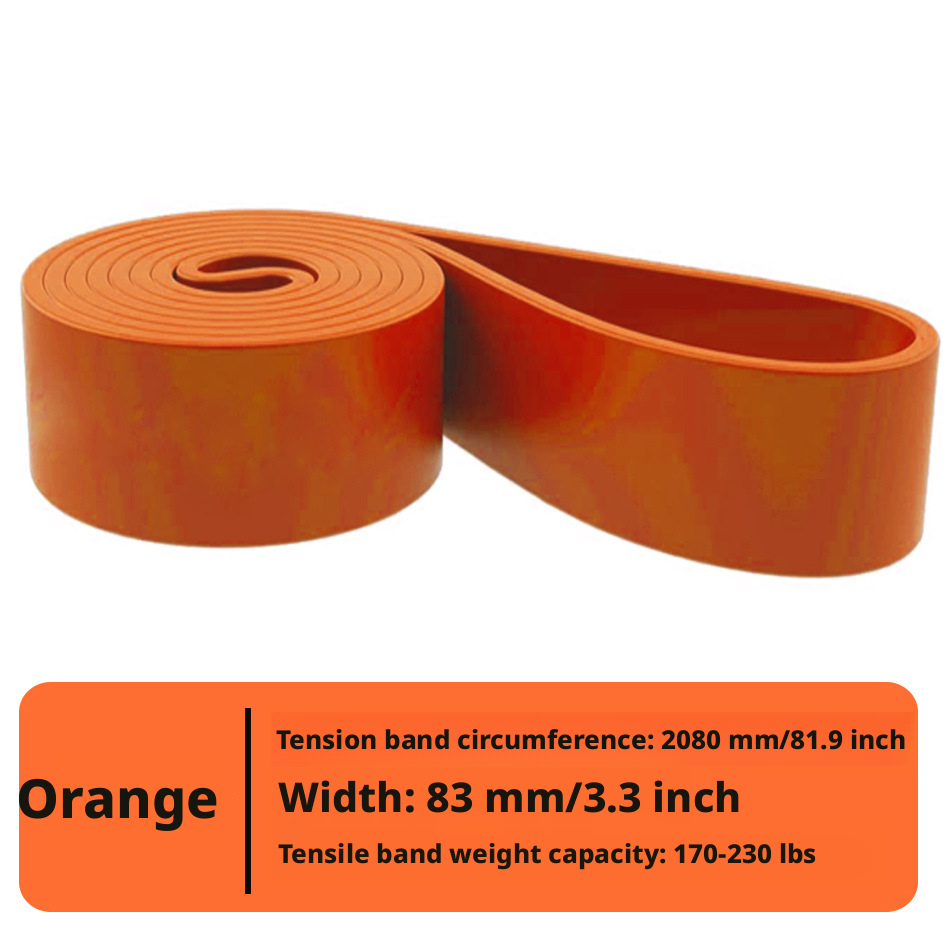 Fitness elastic band, pull-up resistance band, men's and women's yoga stretching auxiliary tension band 419