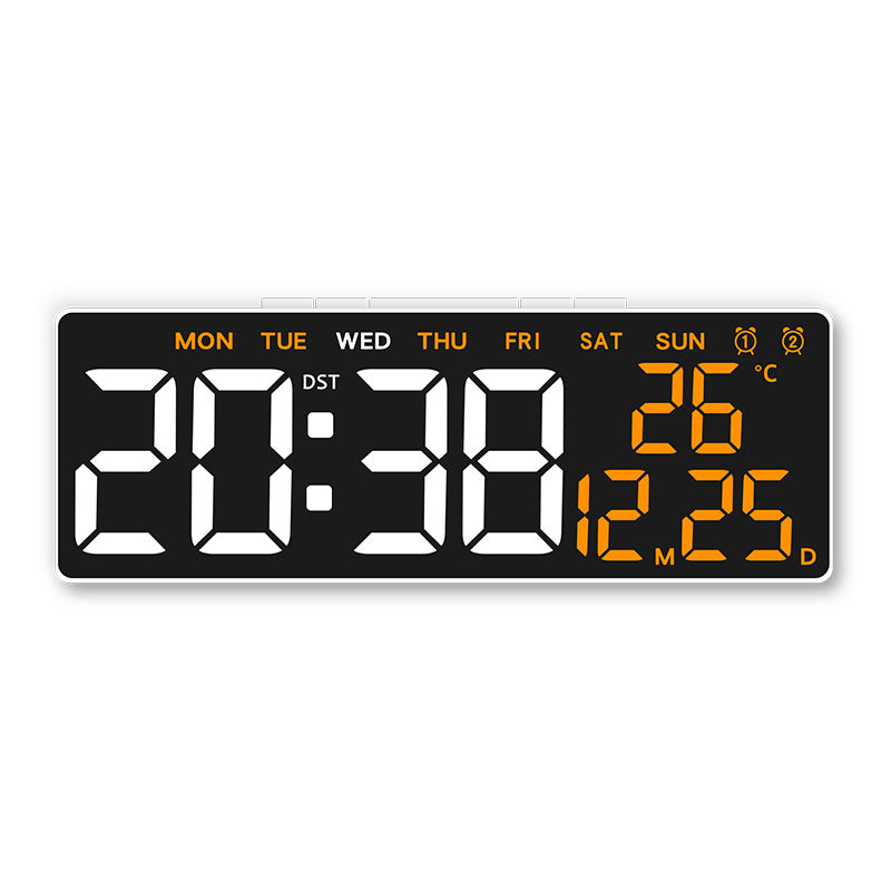 Hot selling LED alarm clock with multifunctional function, simple desktop clock, temperature display 591
