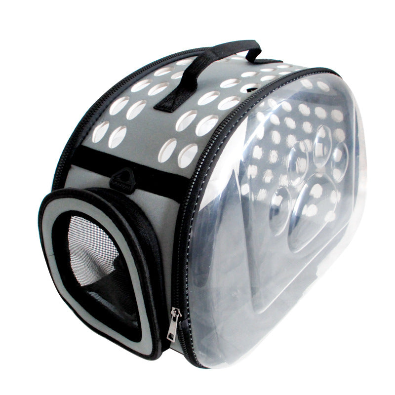 Crossbody pet bag breathable portable cat outdoor bag 126