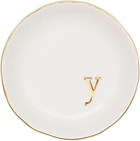 Ladies' engagement and wedding gift ceramic ring plate 260