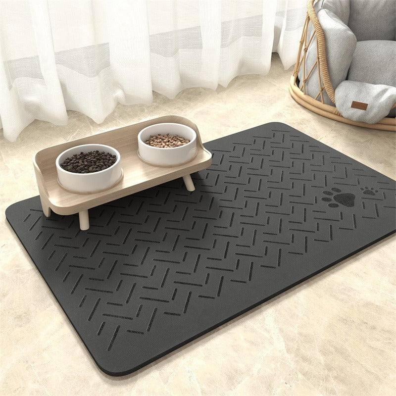 Diatom mud pet feeding splash proof pad for cats and dogs, universal 303