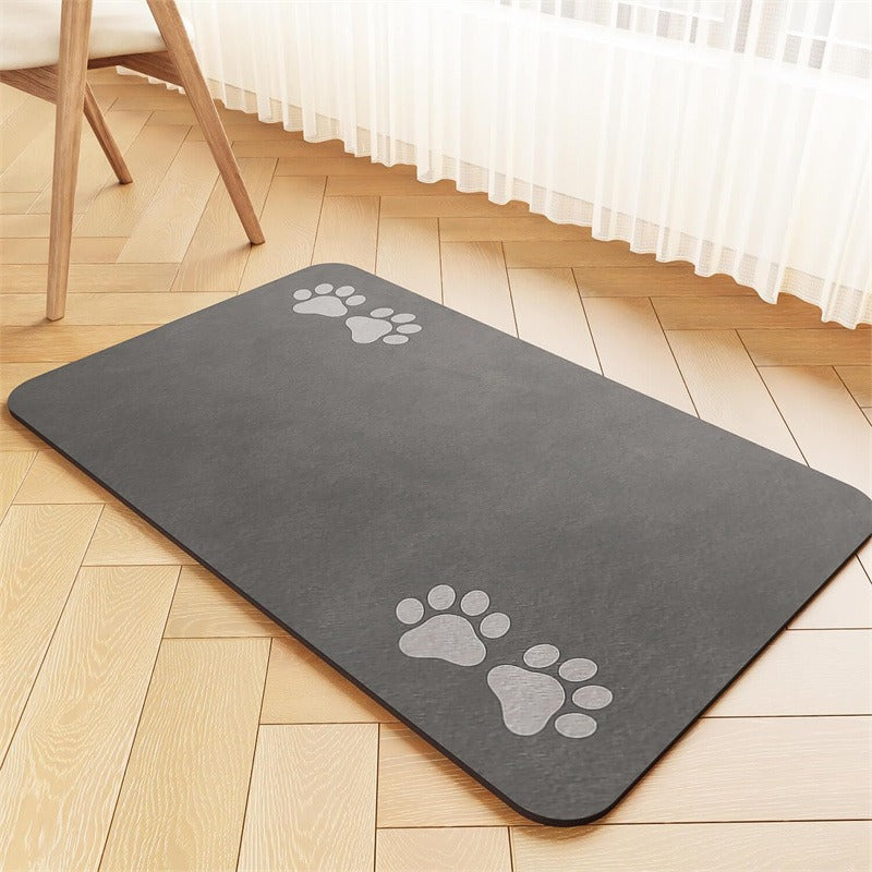 Diatom mud pet feeding splash proof pad for cats and dogs, universal 303