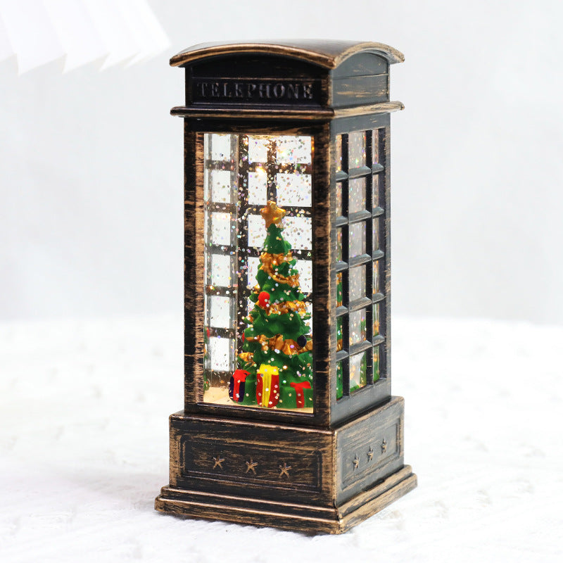 Christmas Wind Light Crystal Light Santa Claus Light 133