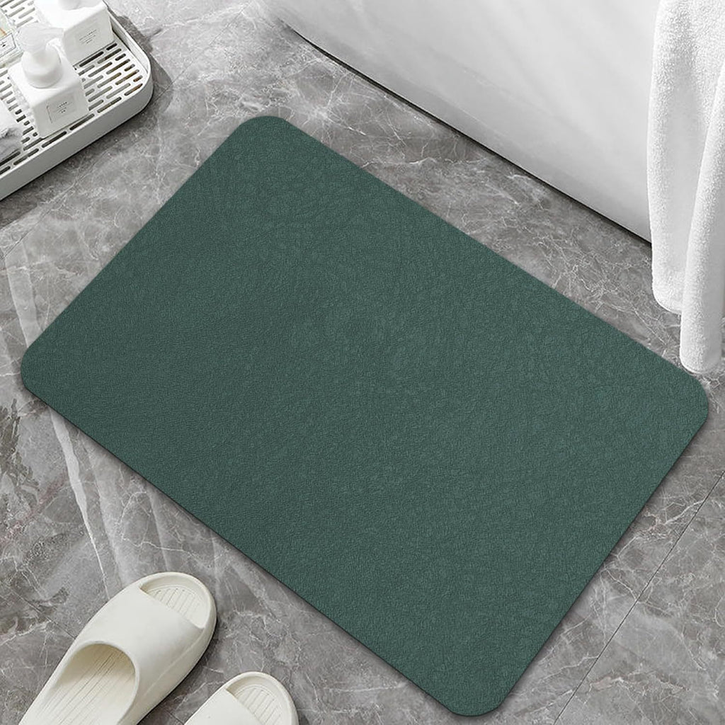Soft diatomaceous earth absorbent mat  toilet door anti-slip quick-drying mat 018