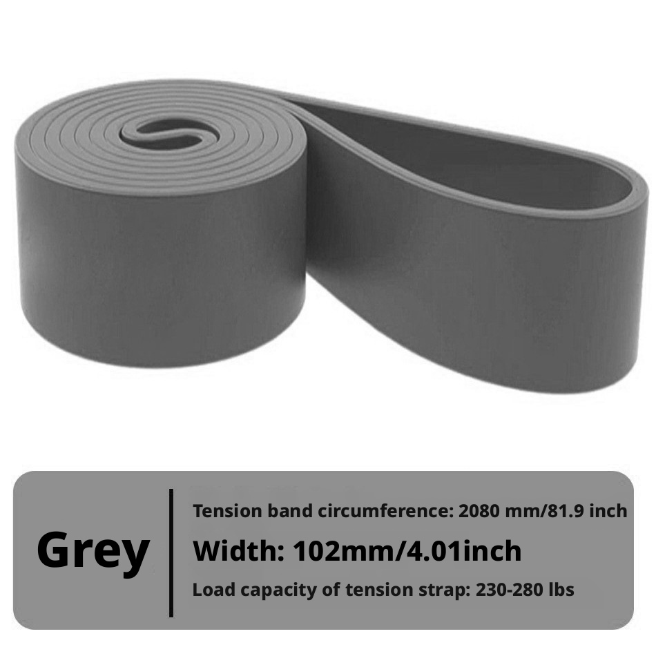 Fitness elastic band, pull-up resistance band, men's and women's yoga stretching auxiliary tension band 419