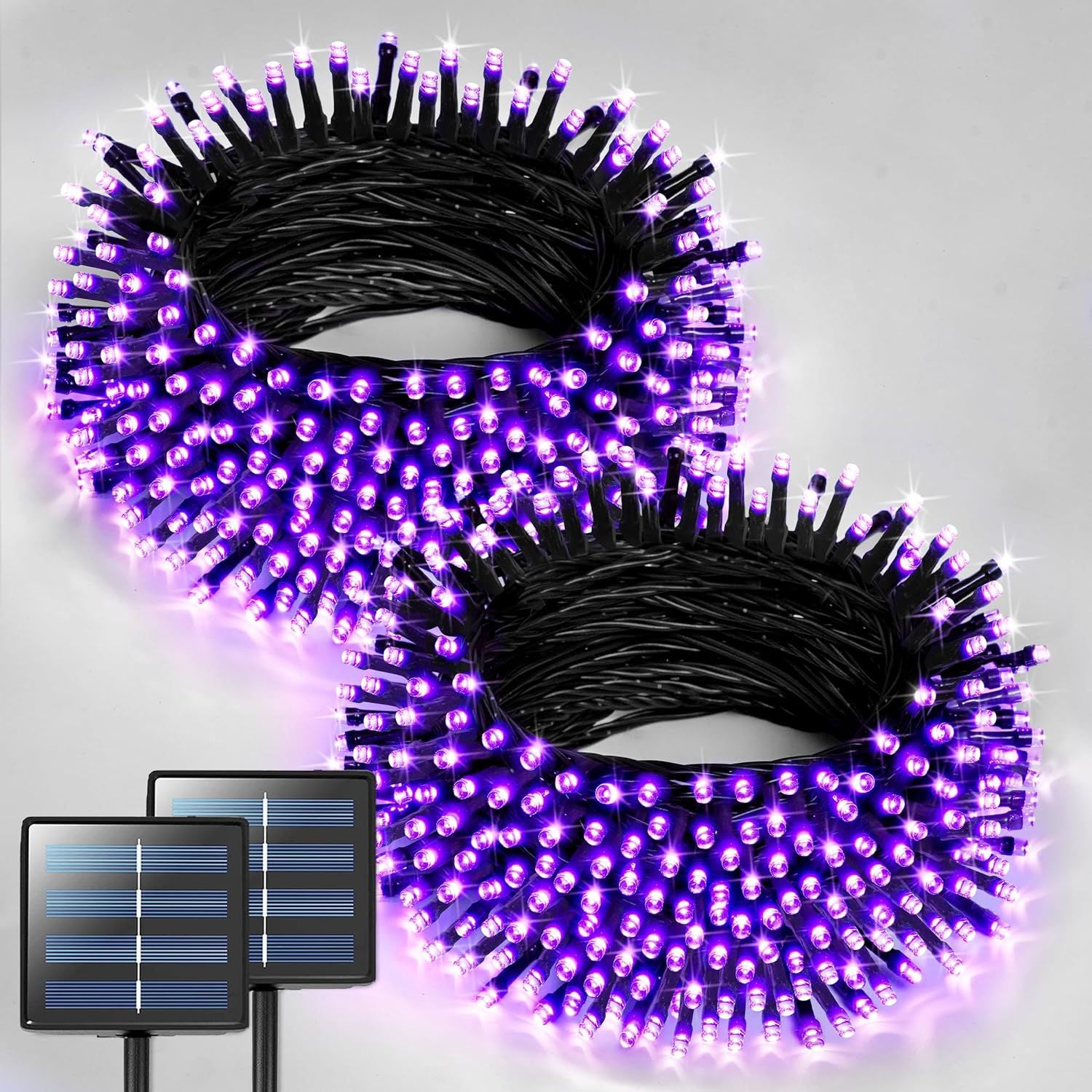 Outdoor solar light string, Christmas day, courtyard garden decoration, starry sky 561