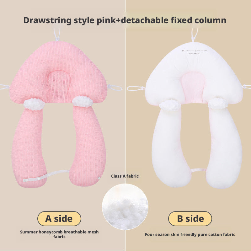 Baby styling pillow artifact soothes the pillow while sleeping, corrects head shape, and corrects head shape 090