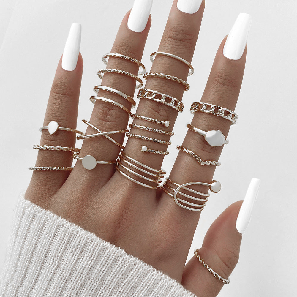 Electrophoretic Black Butterfly Diamond Set Ring Pearl Ring 289