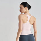 Women's sports bra with padded tank top 52007WX