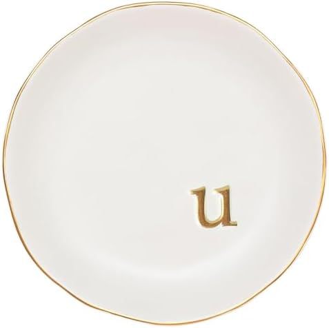 Ladies' engagement and wedding gift ceramic ring plate 260