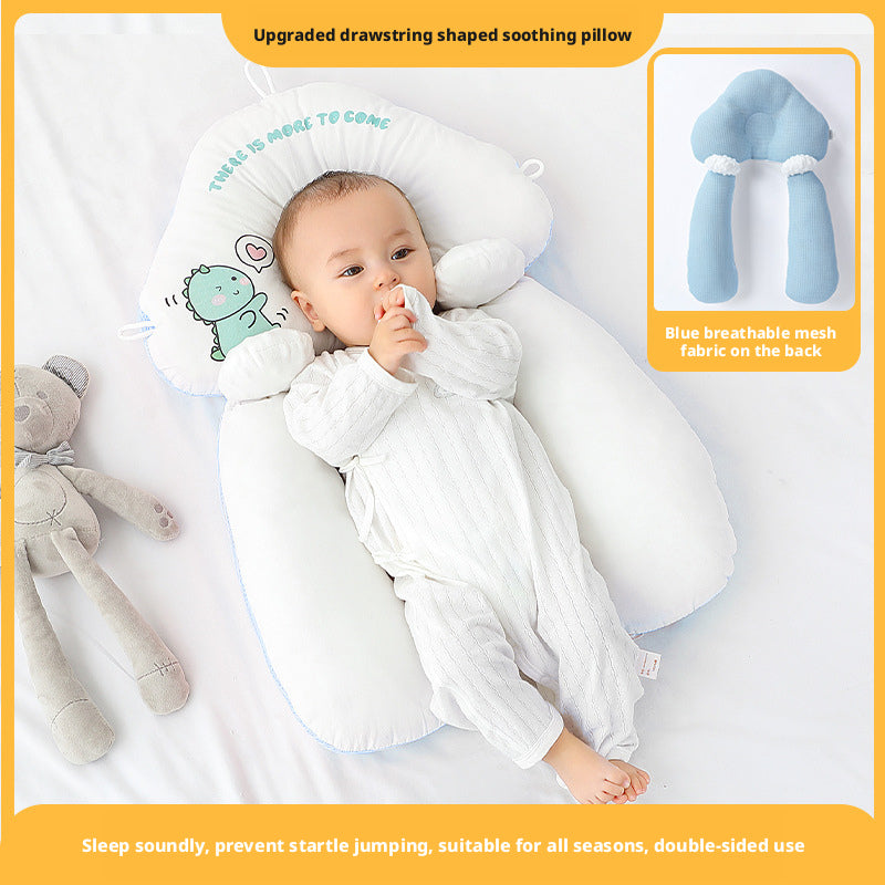 Baby styling pillow artifact soothes the pillow while sleeping, corrects head shape, and corrects head shape 090
